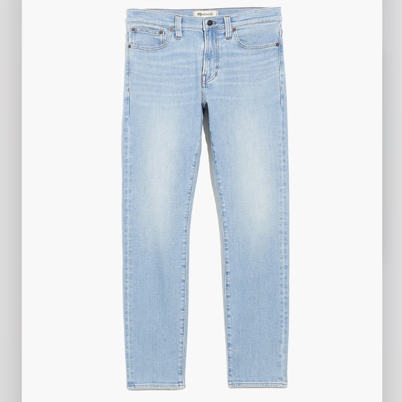 Madewell Mens Slim Fit in Light Hodgson Wash Jeans Size 31 - Picture 3 of 16